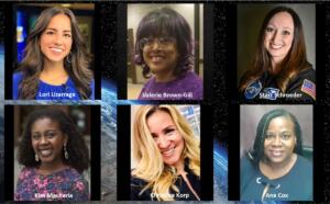 <p style="font-size: 15px">Profession Advancement: Aerospace Scientists to Emmy winners convened at the CCBN Space Talks to make space a reality for the next generation. CCBN Space Expo creator Ana Cox LPN (shown bottom right) 2021