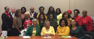 <p style="font-size: 15px">Profession: Members of the Iota Eta Chapter of Chi Eta Phi Inc. National Nursing Sorority communed with CCBN/ECCBN members to address health equity and donate to those in need during the holiday season. 2019